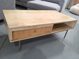 Timber Rattan Front Coffee Table