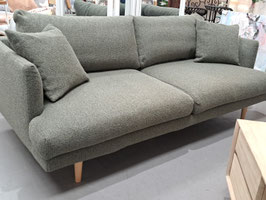 "Globe West" Eucalypt Green 3 Seater Feather Lounge