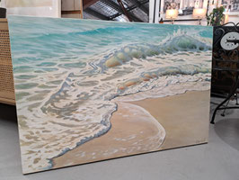 Shoreline Break Painting by Chris Postle
