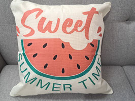 BRAND NEW "Summer Time" Watermelon Cushion