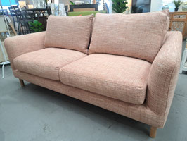 "The Modern" Light Terracotta 2.5 Seater Feather & Foam Lounge