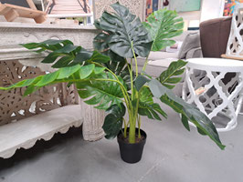Faux Potted Monstera