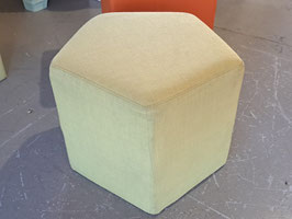 "Freedom" Pentagon Shape Light Green Ottoman - 2 Available