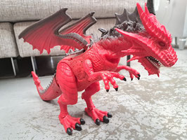 Walking & Roaring Red Dragon Toy