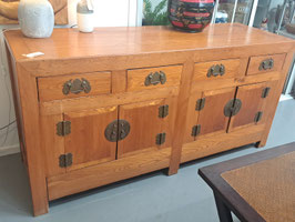 Large Vintage Chinese Elm Buffet