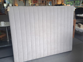 "Adairs" Queen Size Light Grey Quilted Bedhead