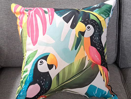 BRAND NEW Tropical Toucan Cushion