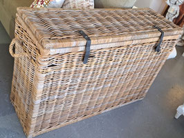 Tall Cane Storage Hamper / Sideboard