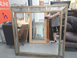 Antique Gold Finish Square Mirror