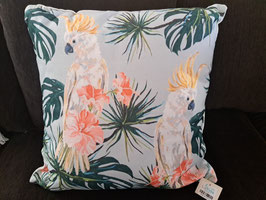 BRAND NEW Tropical Cockatoo Cushion - 2 Available