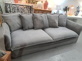 "Eclectic Style" Grey 3 Seater Lounge