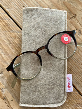 ojeoje Lesebrille Dunkelgrün/Dunkelbraun