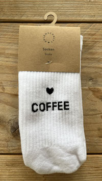 Eulenschnitt Socken Coffee Lover