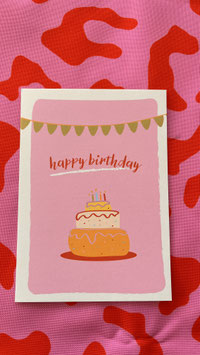 FromRii Postkarte " happy birthday "