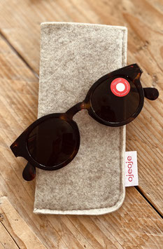 ojeoje Sonnenbrille Braun