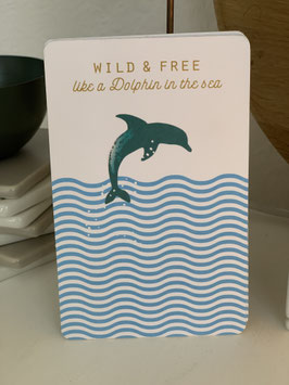 Luna card kleine Postkarte " Wild & Free "