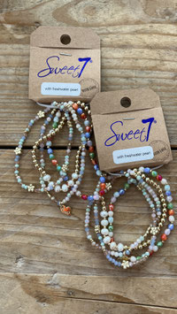 Sweet 7 4er Armband Set