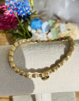 Biba Armband goldfarbene Ovale
