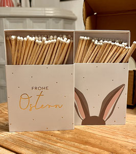 O Eulenschnitt Streichhölzer Frohe Ostern