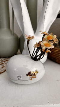 O Good old friends Porzellan Eiervase