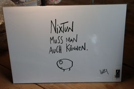 edition Gute Geister Bild zum Selbstrahmen " Nixtun "