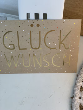 cityproducts Postkarte " Glückwunsch "