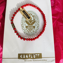 Konplott rotes Glitzerarmband