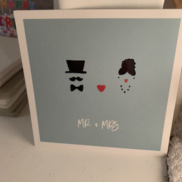 HEY!Cards " MR.MRS. "