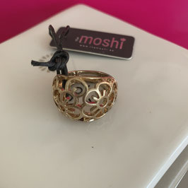 The Moshi goldfarbener Ring Blüte
