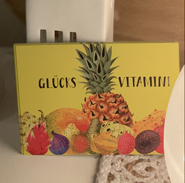 cityproducts Postkarte  " Glücksvitamine "