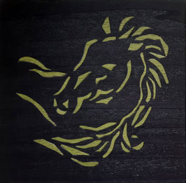 Tête de cheval-Vert