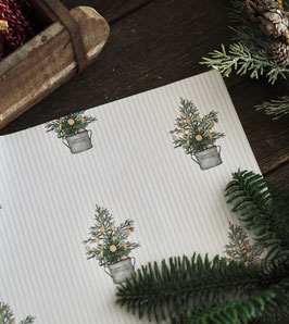 Geschenkpapier Tannentraum