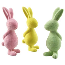 Hase stehend (beflockt)