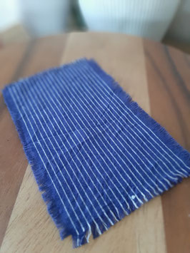 Mini Picknickdecke/Tischdecke Blaugestreift