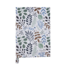 Teatowel Geschirrtuch Zweige blau/grün