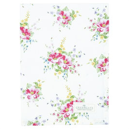 Napkin with lace Ailia white