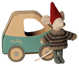 Kleiner Bruder Mouse im Autokarton( Vorbestellung Herbst 2026)