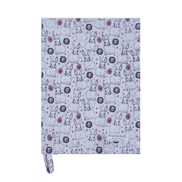 Teatowel Geschirrtuch Ostern Bunny&Eggs rose