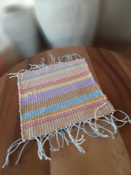 Mini Webteppich Unikat Light Colours