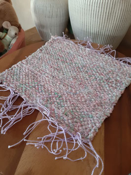 Mini Fleckerlteppich Unikat Rose Dream