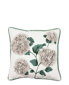 Cushion Cover Liliana White with emboidery( gerne auf Vorbestellung)