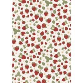 Geschenkpapier Erdbeeren Ib Laursen