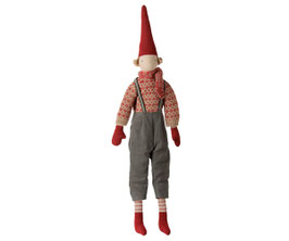 Pixy Junge roter Schal&Norwegerpulli Size 4(Vorbestellung Herbst 2026)
