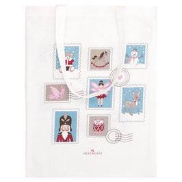Cotton Bag xmas letter white(Vorbestellung ab KW32)