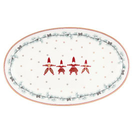 Oval Plate Juana white(Vorbestellung ab August 2025)