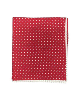 Tischdecke rot weiße Tupfen Danishville
