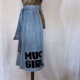Jeans-Schürze " MUC GIRL "