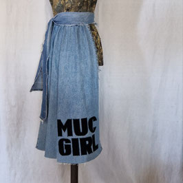 Jeans-Schürze " MUC GIRL "