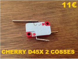 MICRO-SWITCH : CHERRY  D45X 198K 2 COSSES