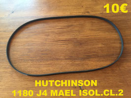 COURROIE LAVE-LINGE  : HUTCHINSON 1180 J4 MAEL ISOL.CL.2